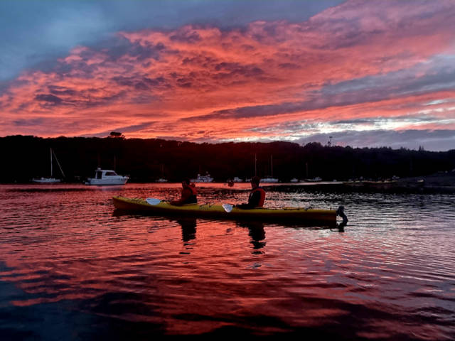 Night Trip in Reen with Atlantic Sea Kayaking